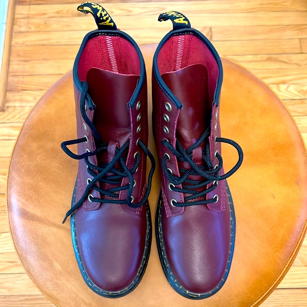 Dr. Martens Zavala Leather Combat Boots